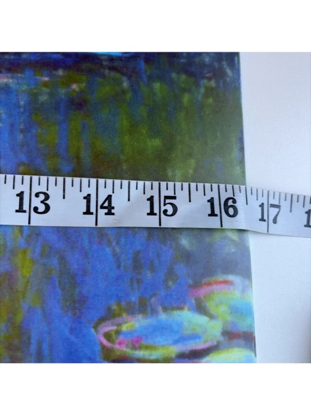 Claude Monet Nymphea Placemats Lot Of 8 Watercolor Waterlilies Vinyl Cartexpo